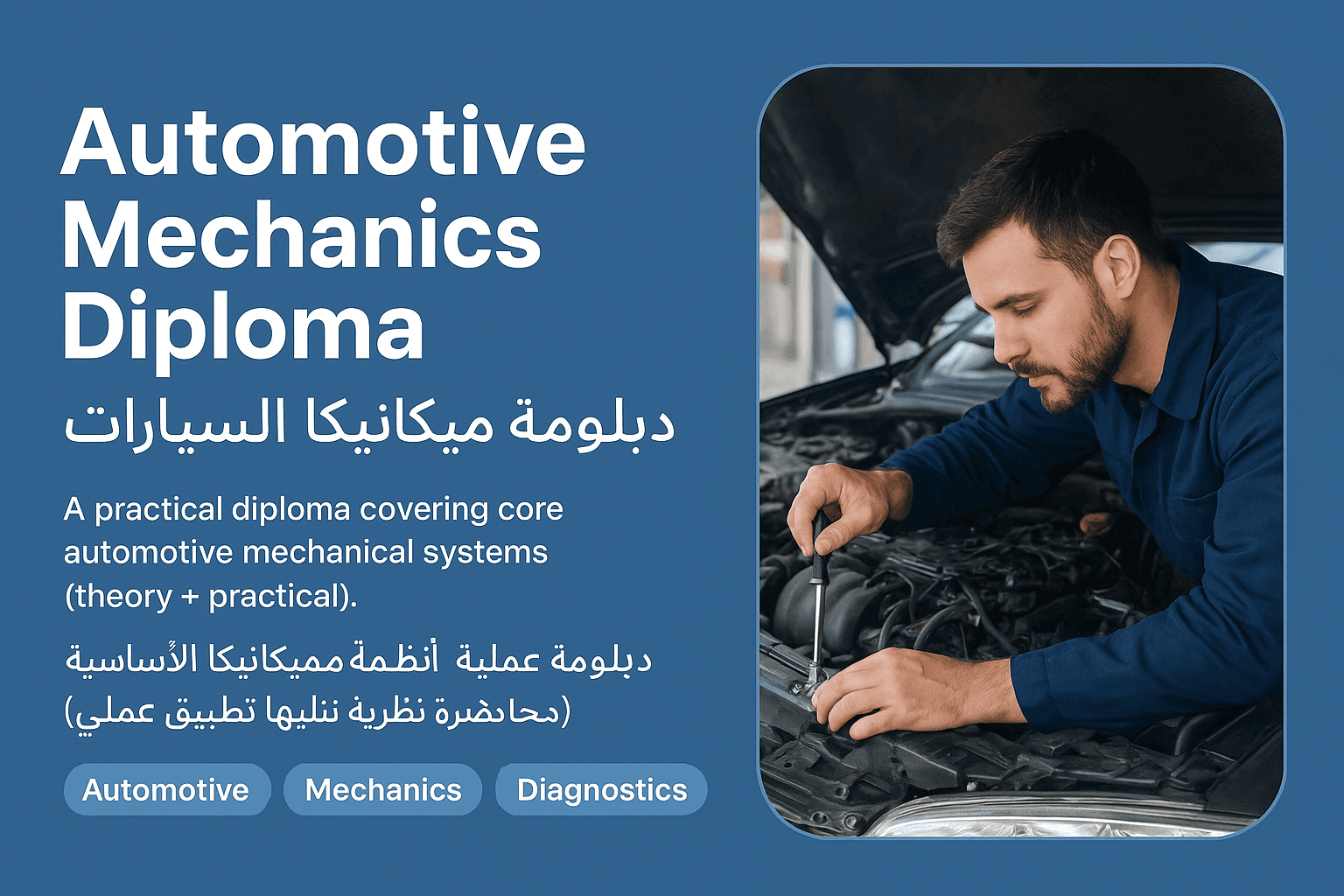 دبلومة ميكانيكا السيارات
